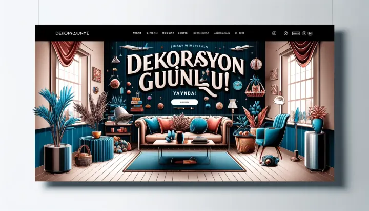 Dekorasyon Günlüğü Yayında: Dekorasyon ve Tasarım Dünyasına Yeni Bir Soluk