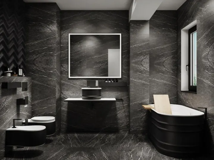 Siyah Banyo Dekorasyonunda Dikkat Edilmesi Gereken 5 Öneri