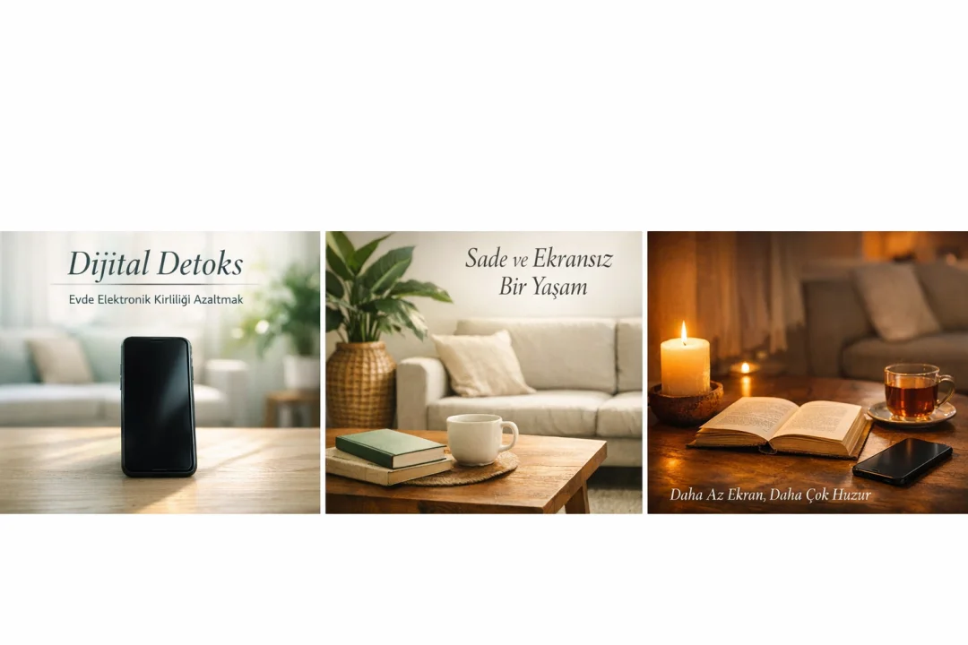 Dijital Detoks: Evdeki Elektronik Kirliliğini Azaltma Yolları