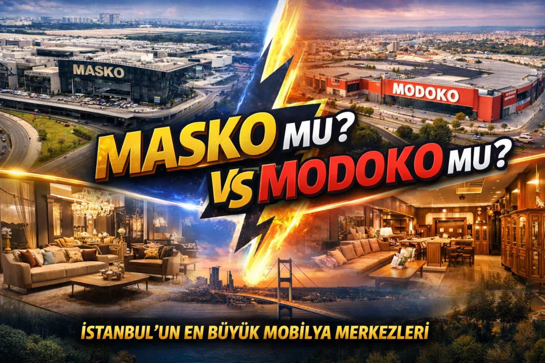 Masko mu Modoko mu? İstanbul’un En Büyük Mobilya Merkezleri Karşılaştırması